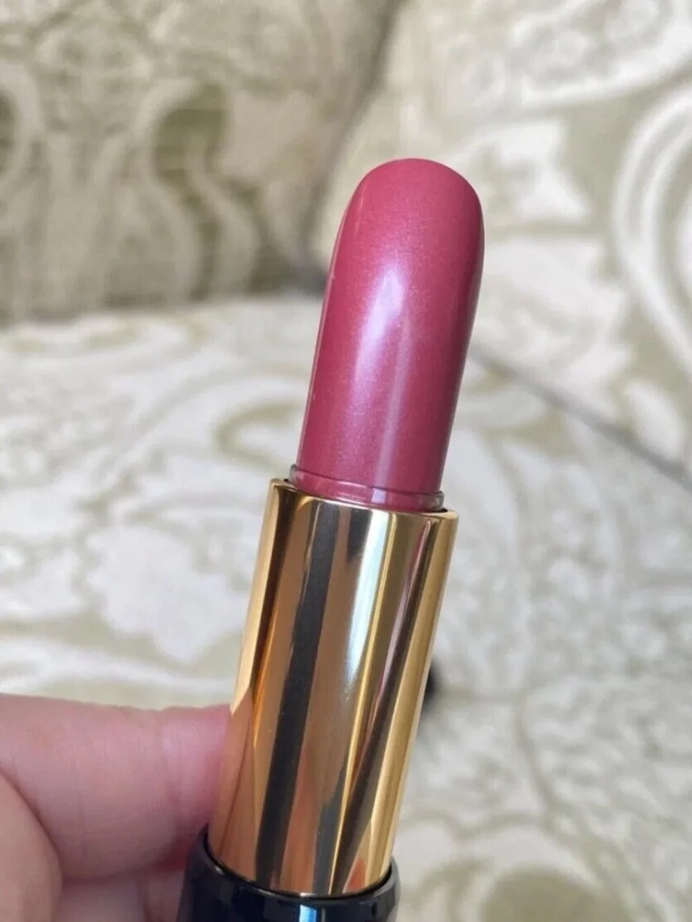 New Lancome L'Absolu Rouge Cream Lipstick~Exotic Orchid~Full size 3.4 g/0.14 oz